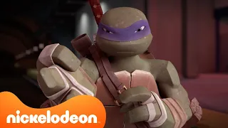 سلاحف النينجا المتحولة المراهقة ليو يحارب كاراي المتحولة مشهد كامل Nickelodeon Arabia 