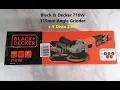 Black Decker 710W 115mm Angle Grinder