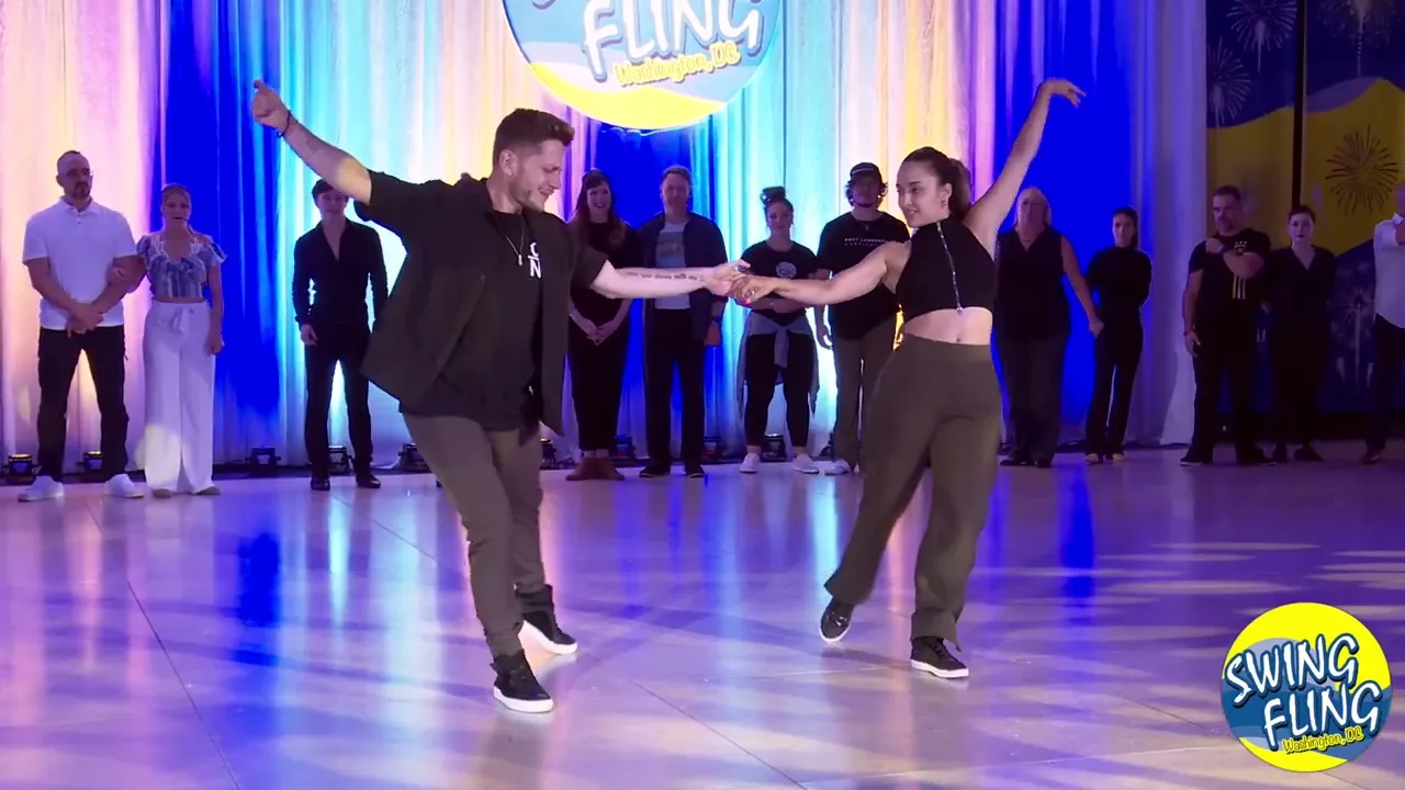Swing Fling 2023 Pro Staff Jam Thibault Ramirez & Nicole Ramirez