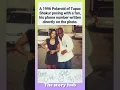 Rare 1996 Polaroid of Tupac with Fan
