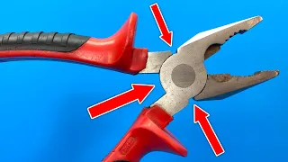 Few People Know About This Feature Of Ordinary Pliers Pliers Tricks 