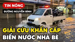 NHẤN CHÌM HẾT RỒI - SÀI GÒN MÊNH MÔNG BIỂN NƯỚC TRIỀU CƯỜNG NGẬP NHÀ BÈ KHÔNG THẤY LỐI THOÁT