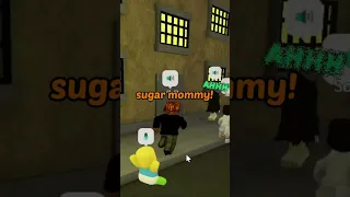 I MET THE CUTEST 5 YEAR OLD BABY In Roblox Da Hood Voice Chat Shorts Roblox 