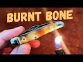 Burnt White Bone Rough Ryder Knives inspired by Williams Knife Life
