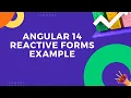 Angular 14 Reactive Forms Example