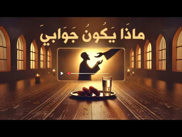 ⁣ماذا يكون جوابي ؟