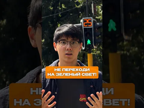 Не переходи на зеленый свет #тоқтадақара #пдд2025 #пдд