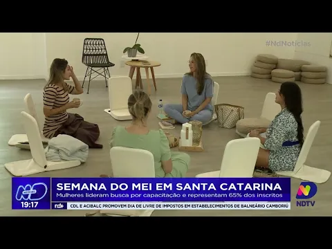 Semana do MEI em SC: mulheres lideram busca por capacitação e representam 65% dos inscritos