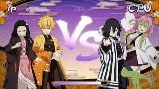 Nezuko Zenitsu Infinity Castle vs Mitsuri Obanai - Demon Slayer Hinokami Chronicles 2