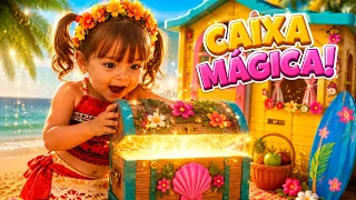 A RUBI ENCONTROU A CAIXA MAGICA DA MOANA! ✨📦 EPISODIO 1