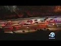1 killed after SUVs overturn in crash on 101 Freeway in Calabasas