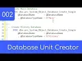002 - Database Unit Creator
