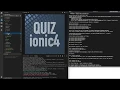 Quizionic 4 - Quiz App template for Ionic 4 Angular 7 Cordova 9 with SQLite and MySQL databases