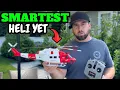 This RC Helicopter Has LIDAR and GPS Goosky E2 Test