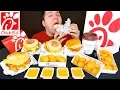 My First Time Trying Chick-Fil-A Breakfast Entire Menu MUKBANG