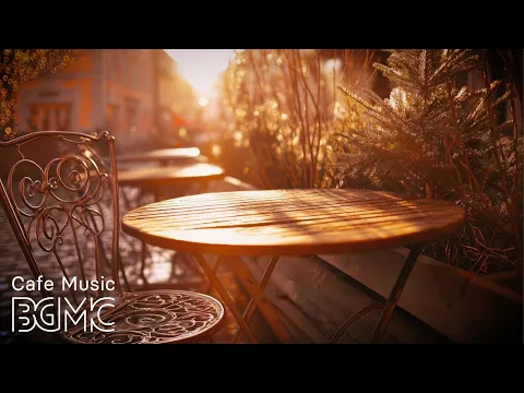 Slow & Sweet Bossa Nova 🍂 Warm Autumn Cafe Ambience for Relaxing, Study & Work