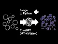 Image Input to Python Code - ChatGPT GPT-4Vision GHPython Grasshopper Rhino