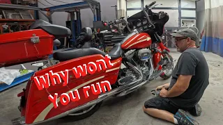 Harley tried stranding us Code P1510 P2138 Drive by wire issues