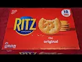 Costco Sale Item Review Nabisco Ritz Crackers the Original Taste Test