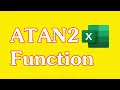 How to Use the ATAN2 Function in Excel