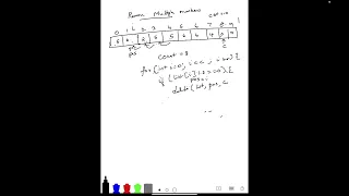 remove Evens Algorithm