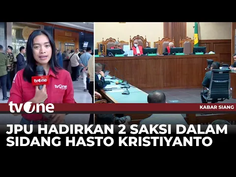 Sidang Lanjutan Hasto, Jaksa Hadirkan 2 Saksi dari Eks Narapidana di Kasus Harun Masiku