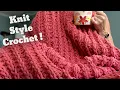 EASY Weekend Chunky Blanket With Beginner Friendly Option