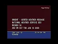 EAS Mini-Compilation Winter Storm Warning All of Central Iowa NOAA Weather Radio NWS Des Moines