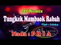 Download Lagu NADA PRIA DJ REMIX -TUNGKEK MAMBAOK RABAH - KARAOKE