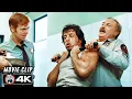 Lagu Rambo Destroys Abusive Cops Scene | FIRST BLOOD (1982) Movie CLIP 4K