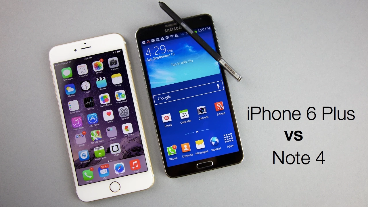 Samsung Galaxy Note 4 vs iPhone 6 Plus - Camera Comparison Test