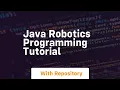 java robotics programming tutorial