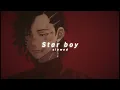 the weeknd - starboy (slowed + reverb)