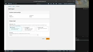 Best way to make use of third party python libraries on AWS Lambda