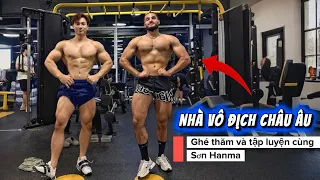 SƠN HANMA BẤT NGỜ ĐÓN NGƯỜI BẠN THUỴ SĨ 🇨🇭 ĐẾN THĂM VÀ TẬP LUYỆN CÙNG ! 