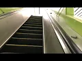 Vintage Westinghouse Escalator at Bay Fair BART Station in San Leandro CA