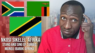 why south africa tanzania zambia have the same national anthems