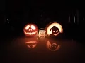 Pumpkin carving - Jack Skellington and the Oogie Boogie