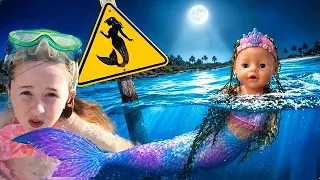 Histoire de la POUPÉE BABY BORN - La Magie de la SIRÈNE