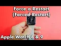 Apple Watch 8 9 How to Force a Restart Forced Restart
