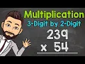 3-Digit by 2-Digit Multiplication Math with Mr J