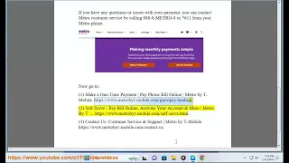 What s Metro PCs payment Free Metro PCs payment card Make a One-Time Payment on Metro by T-Mobile