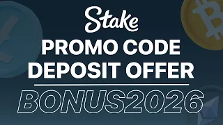 Stake Promo Code "BONUS2026" — $500 Match Bonus + Instant Rakeback & VIP