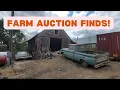 The market was UPSIDE DOWN at this Nebraska Farm Estate Auction Chevrolet IHC Dodge more