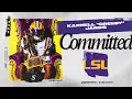 WATCH 4-star S Karnell Greedy James FLIPS Commitment to LSU Live Commitment