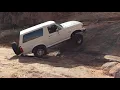 Full Size Bronco Tip Over Challenge Hells Revenge Moab Utah