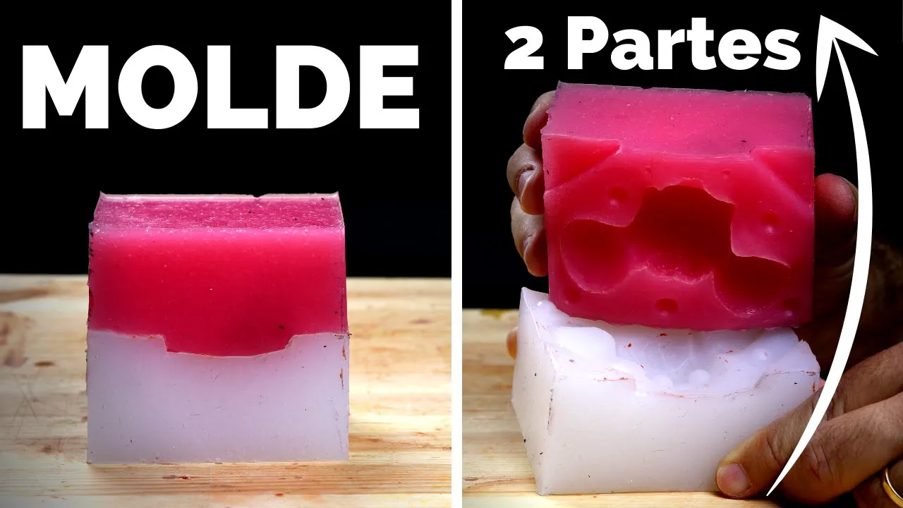 🟢 Como hacer MOLDE DE SILICONA de 2 Partes para RESINAS o ESCAYOLA 🔥 Reproducción de FIGURAS
