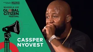 cassper nyovest performs doc shebeleza global citizen festival mandela 100