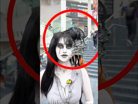 Si ves a esta chica de dos cabezas ¡huye inmediatamente!😱