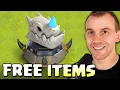 Free Items in All Supercell Games!